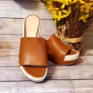 Stuart Weitzman Wedge Sandal NWOT